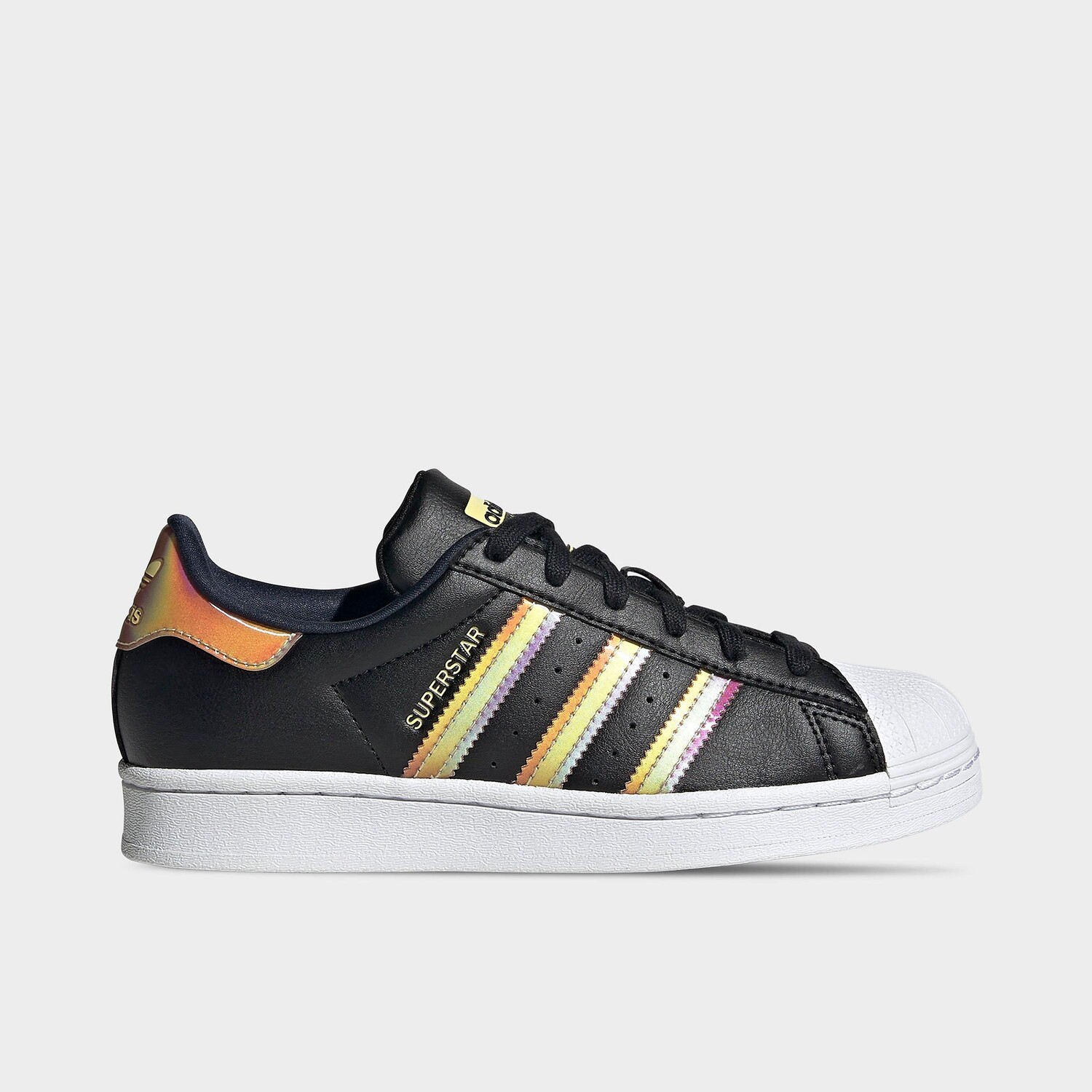 

Повседневная обувь Adidas Originals Superstar из переработанных материалов для больших детей, черный