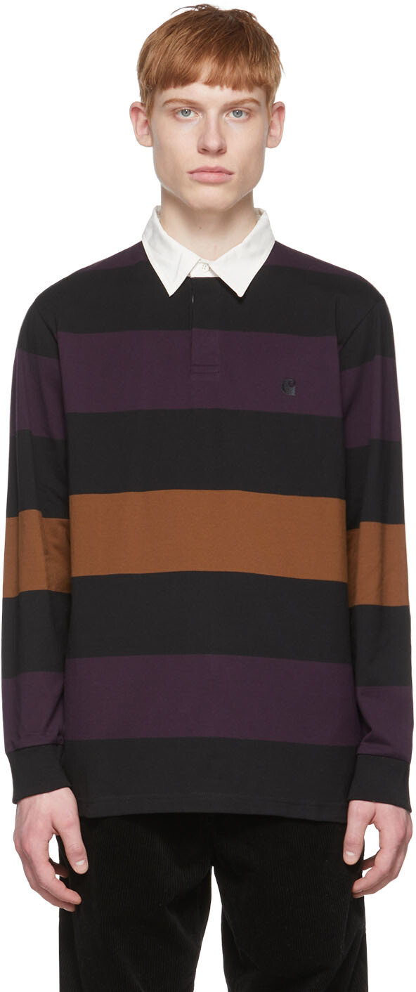 

Черное поло Hansen Carhartt Work In Progress
