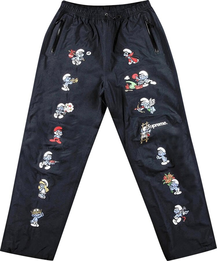 

Брюки Supreme x Smurfs GORE-TEX Pant In Black, черный