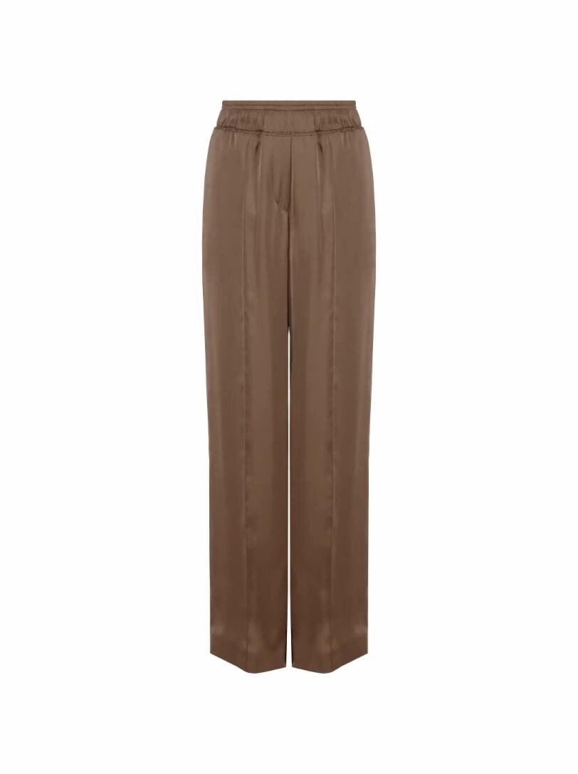 

Атласные широкие брюки Brunello Cucinelli