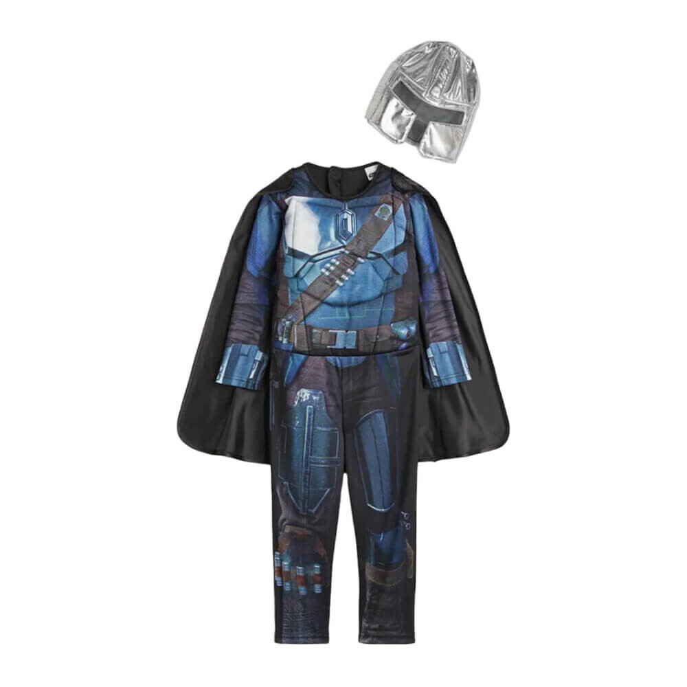 

Маскарадный костюм H&M The Mandalorian, черный/темно-синий