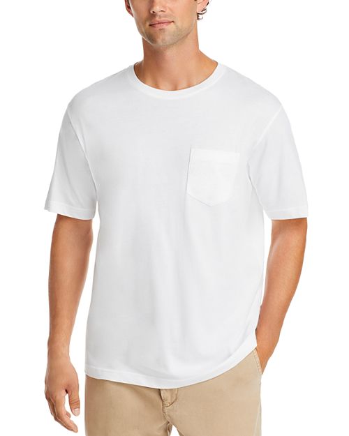 Хлопковая футболка с карманами Lava Wash Peter Millar, цвет White