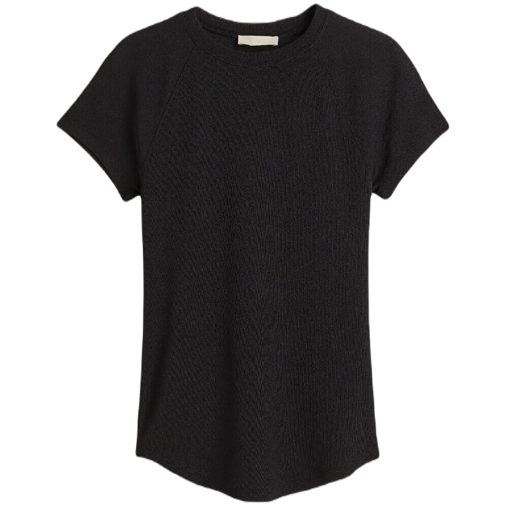 

Футболка H&M Cap-sleeved, черный