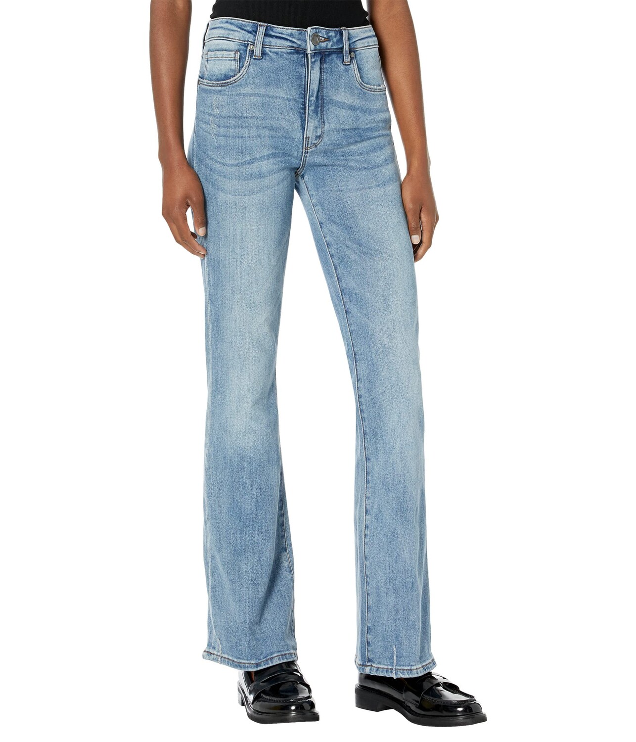 

Джинсы KUT from the Kloth, Ana High-Rise Fab AB Flare in Genteel