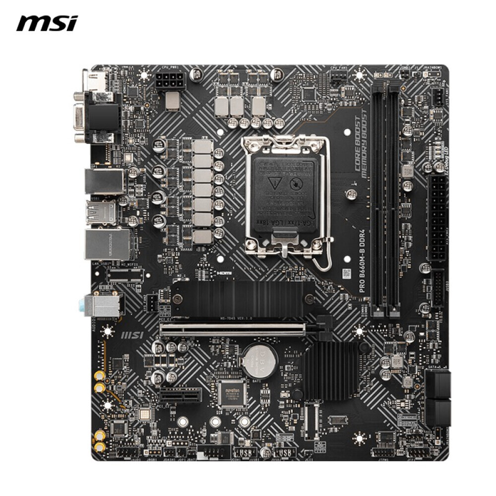 

Материнская плата MSI PRO B660M-B DDR4