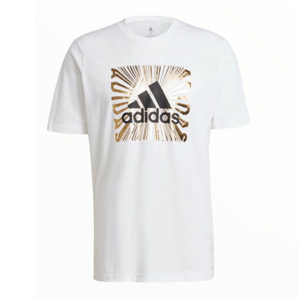 

Футболка Adidas Extrusion Motion Puff-Print, белый