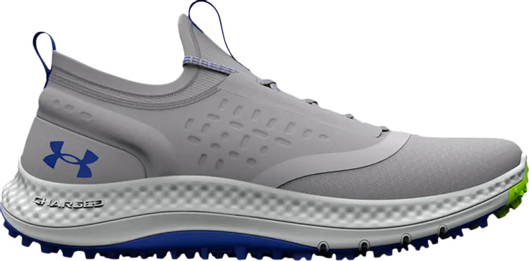 

Бутсы Under Armour Charged Phantom Spikeless Golf GS Mod Grey Royal, серый