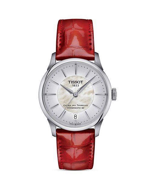 

Часы Chemin des Tourelles Powermatic 80, 34 мм Tissot, цвет Silver