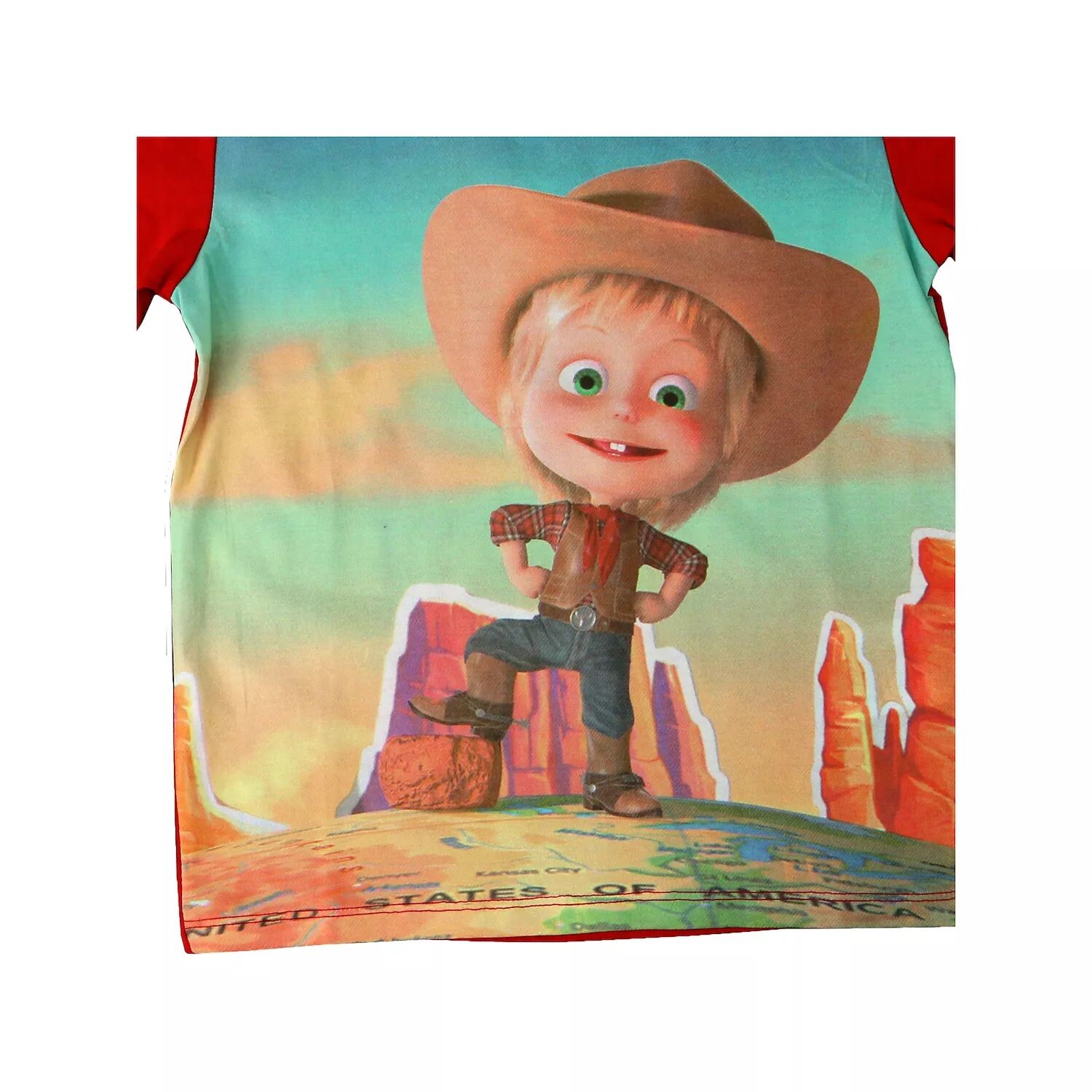 

Футболка «Маша и Медведь вокруг света» Masha And The Bear