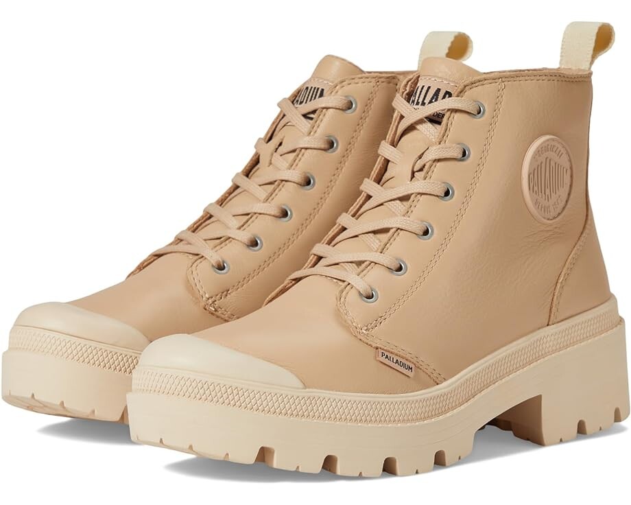 

Ботинки Palladium Pallabase Leather Boot, цвет Nude Dust