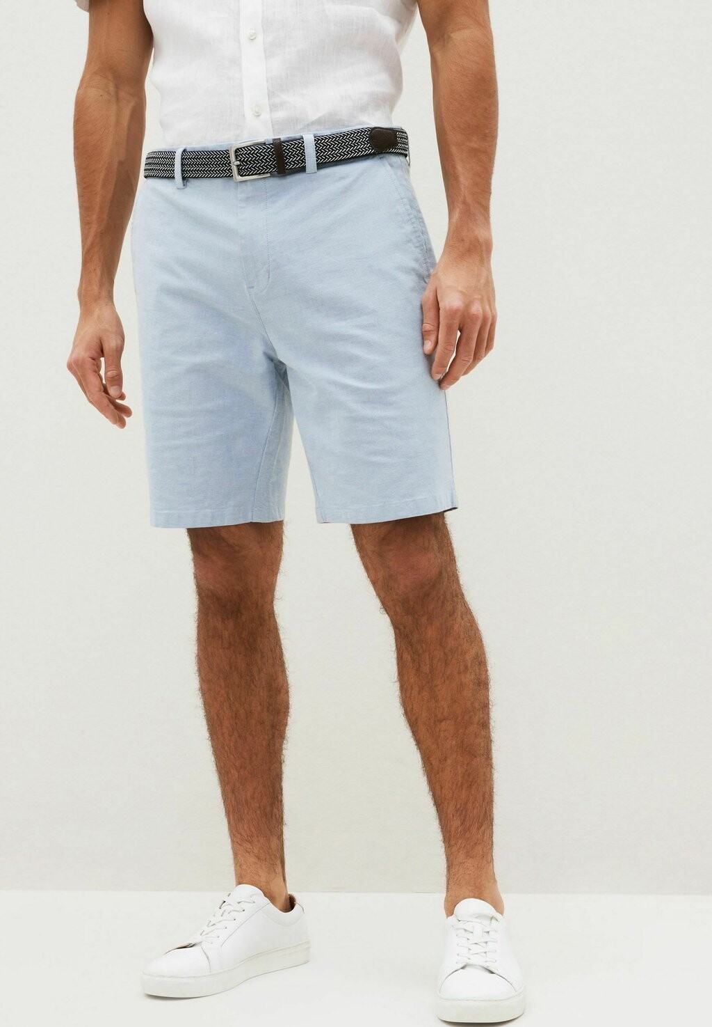 

Шорты Belted Straight Fit Next, цвет light blue