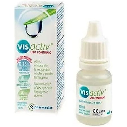 Vis Activ увлажняющие капли для глаз непрерывного применения 10 мл, Pharmadiet