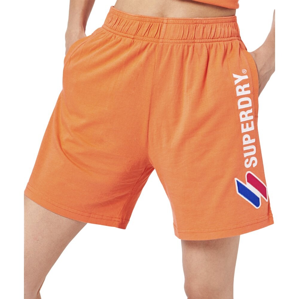 Шорты Superdry Code Sl Applique Boy, оранжевый