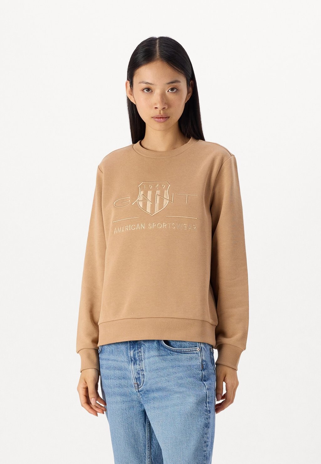 

Толстовка TONAL SHIELD GANT, бежевый
