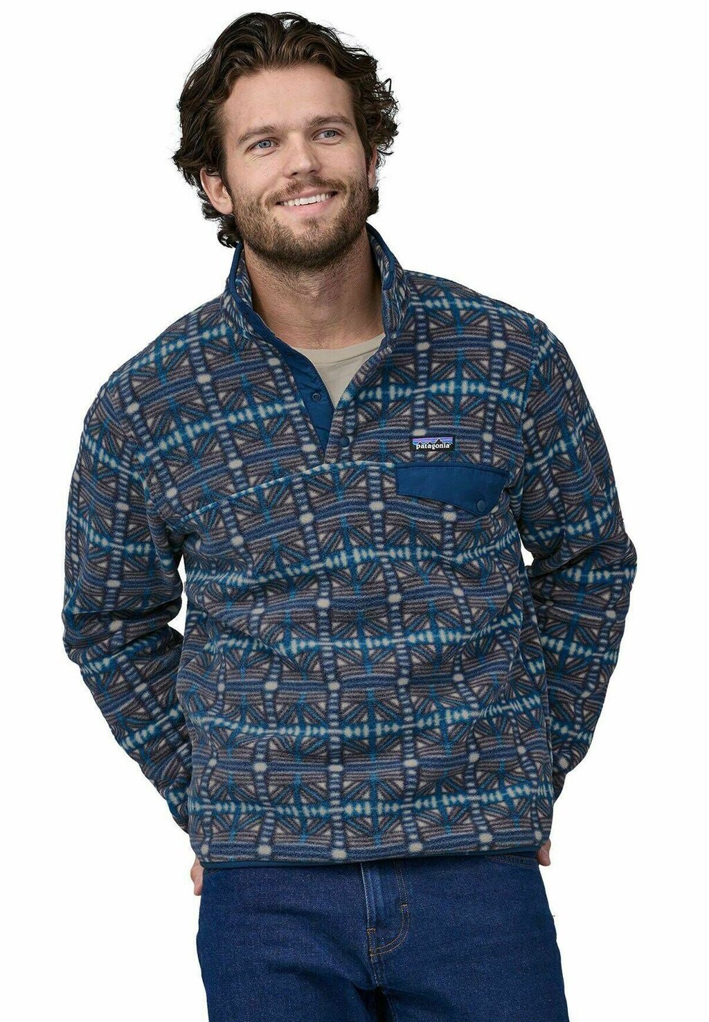 

Толстовка из флиса Synch Snap Patagonia, цвет wollweiss