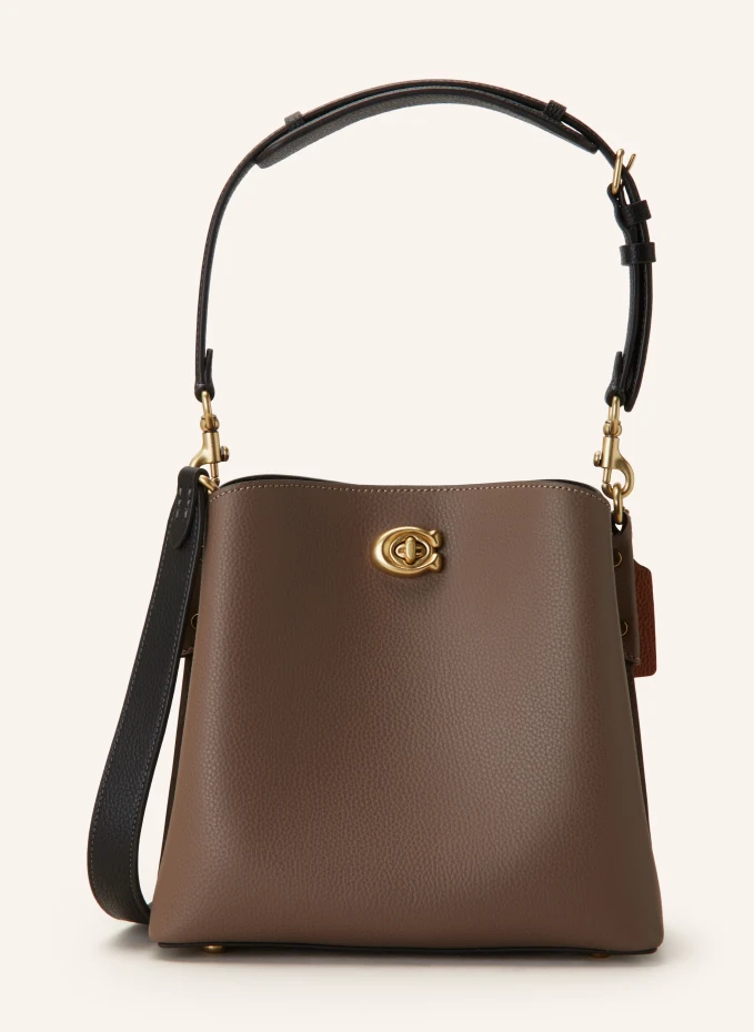 

Сумка через плечо willow small Coach, коричневый