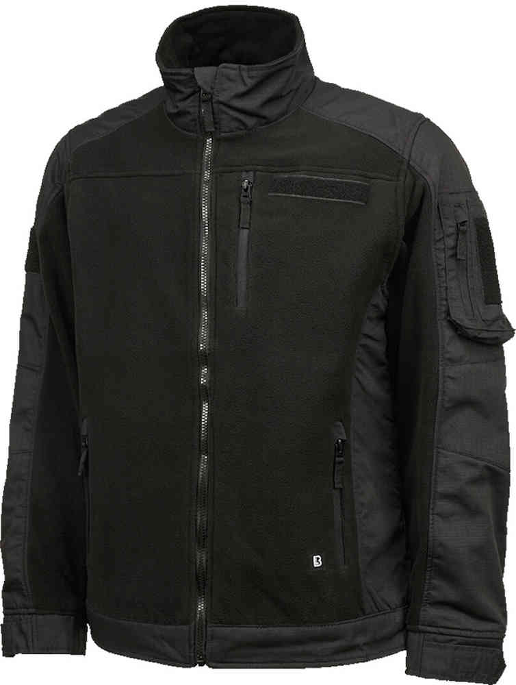 Флисовая куртка Ripstop Brandit, черный цена и фото