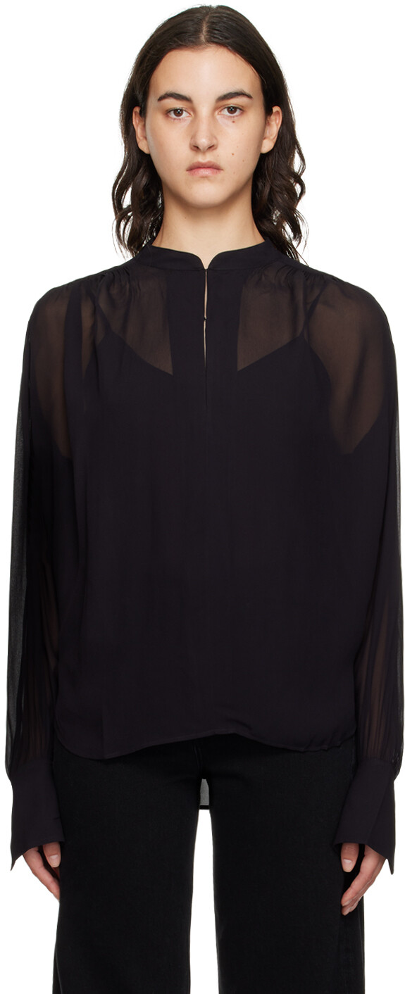 

Черная блузка «Ханна» rag & bone