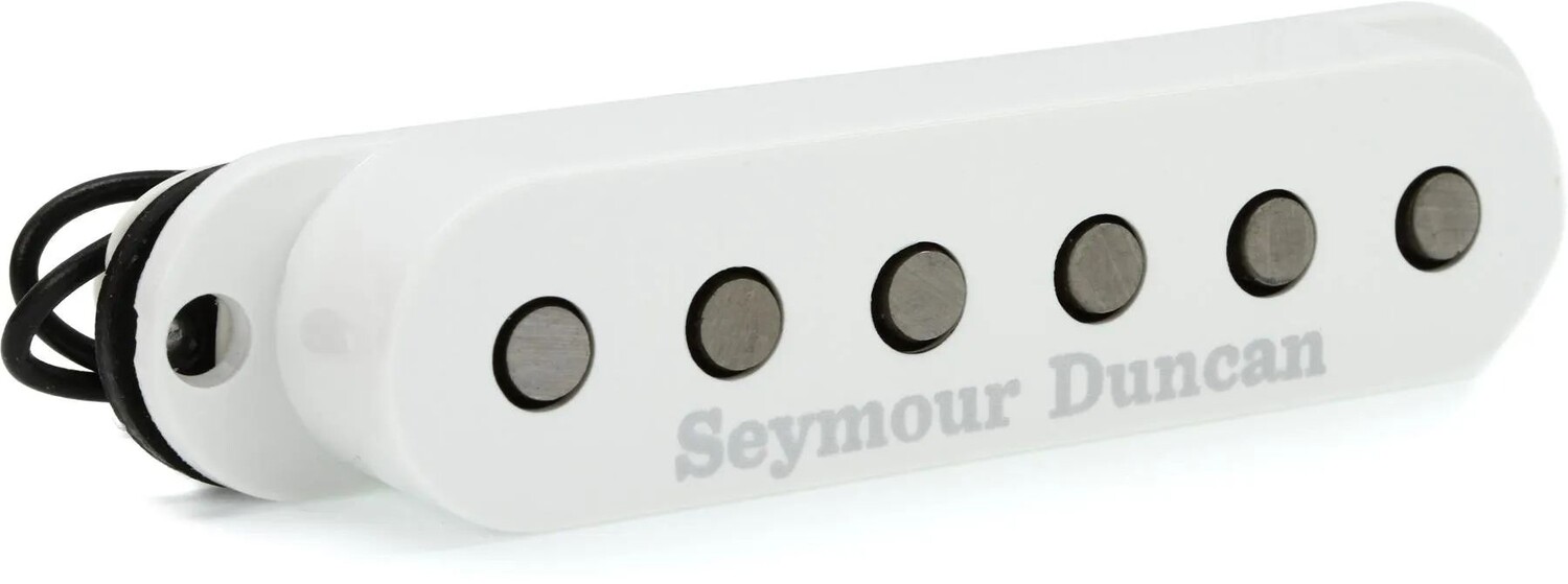 

Звукосниматель Seymour Duncan Custom Flat Strat Single Coil - белый