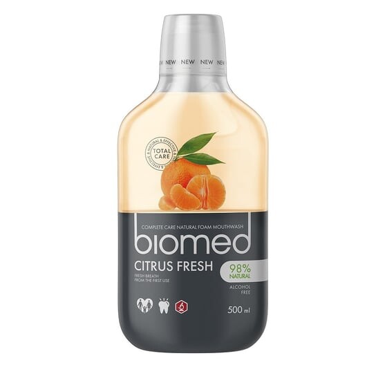 

Жидкость для полоскания рта, 500 мл Biomed, Citrus Fresh