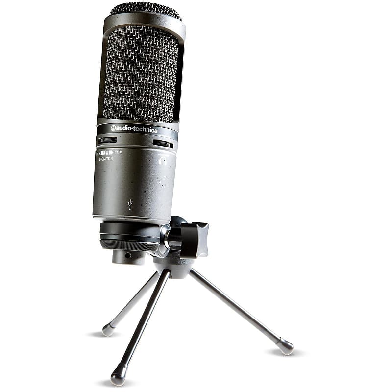 цена Конденсаторный микрофон Audio-Technica AT2020USB+