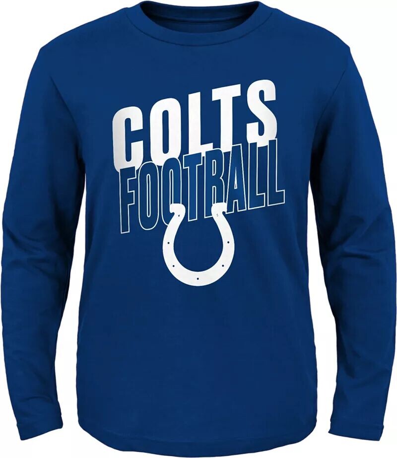 

Nfl Team Apparel Молодежная Цветная футболка Indianapolis Colts Showtime Team