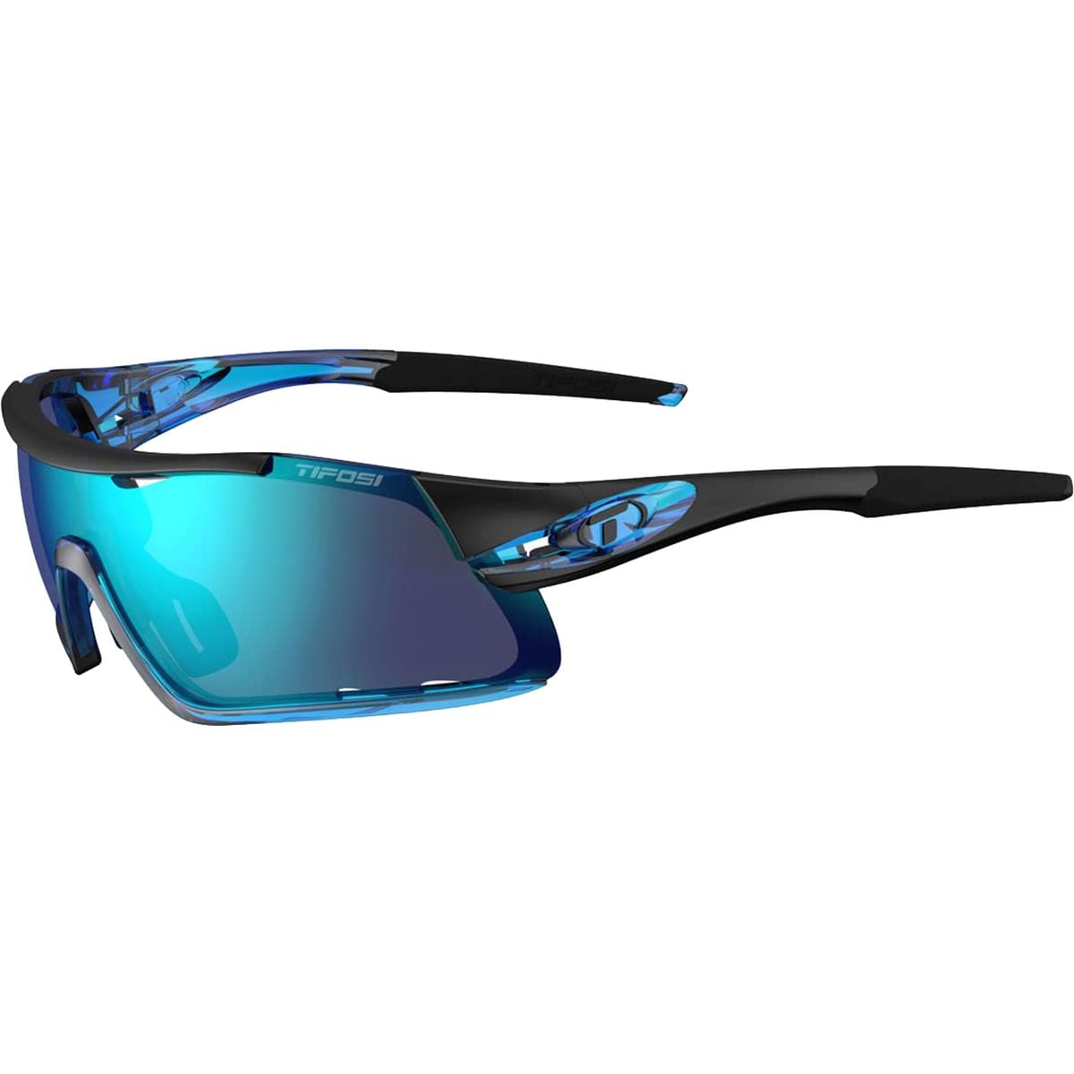 Давос солнцезащитные очки Tifosi Optics, цвет clarion blue/ac red/clear-crystal blue