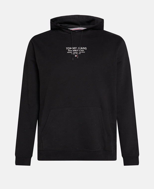 

Худи с капюшоном Tommy Jeans, черный