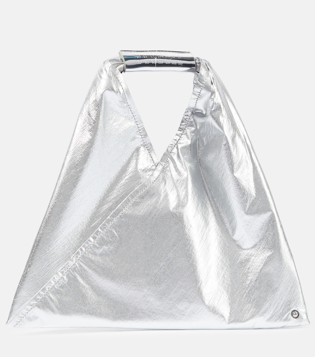 

Японская мини-сумка из искусственной кожи Mm6 Maison Margiela, серебряный