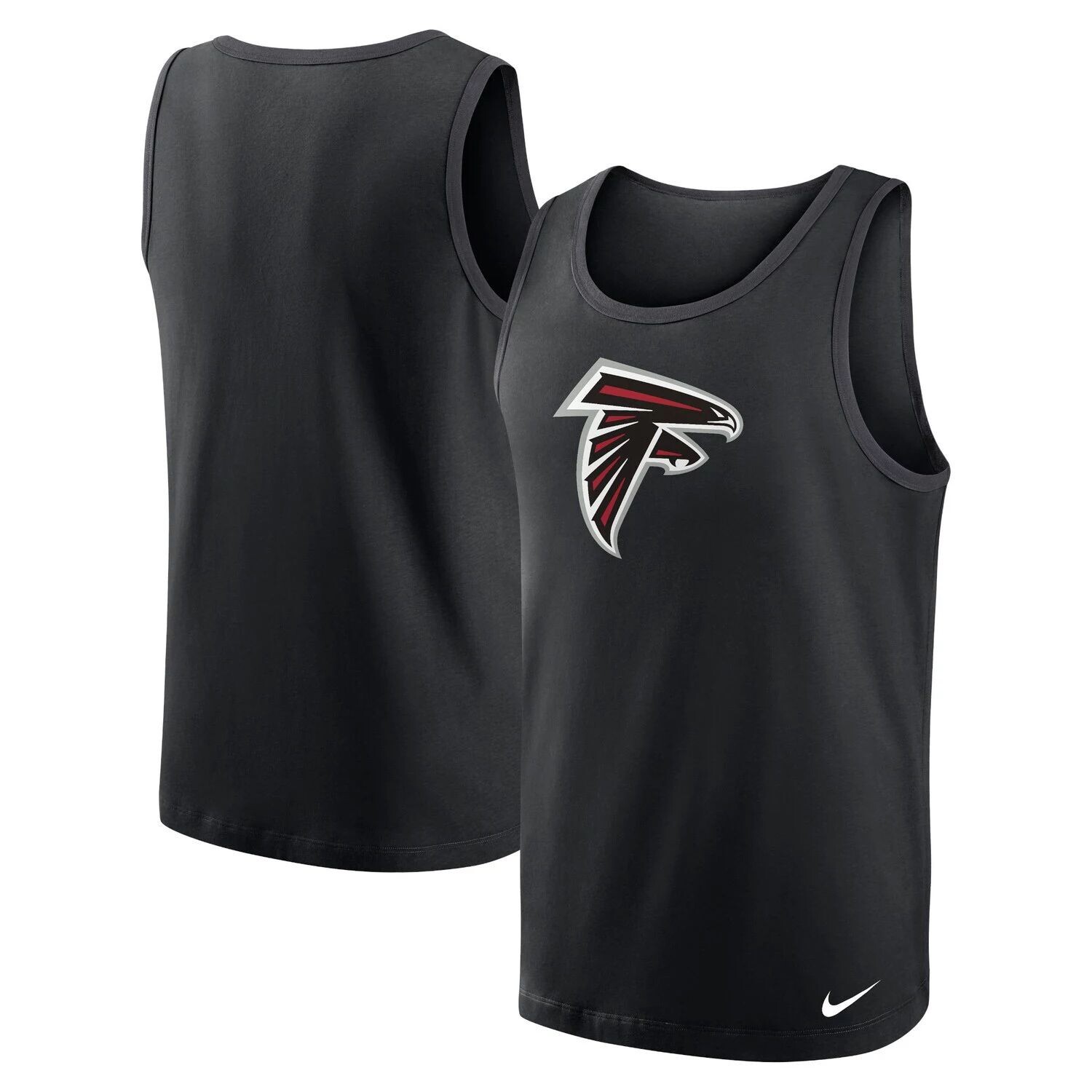 

Мужская черная майка Atlanta Falcons Tri-Blend Nike, Черный