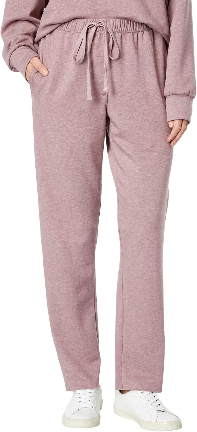 

Брюки Dylan by True Grit Triple Fleece Pants, цвет Purple Pink