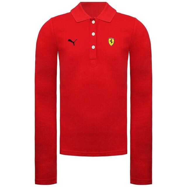 

Красная мужская рубашка-поло Scuderia Ferrari Puma, красный