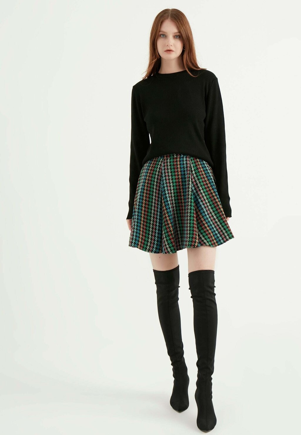 

Юбка-колокольчик Wide Patterned Herita, зеленый
