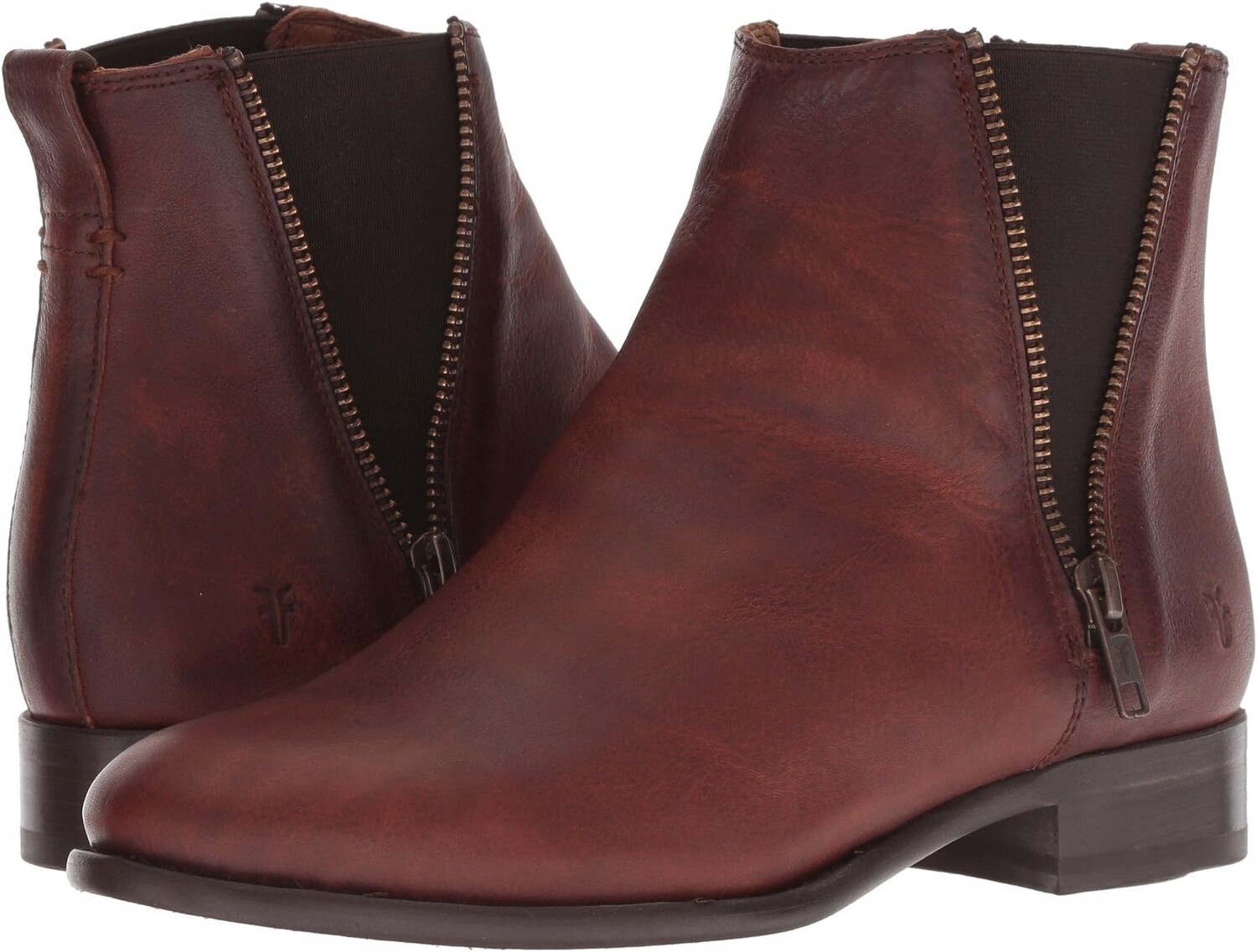 

Ботинки Frye Carly Zip Chelsea, цвет Cognac