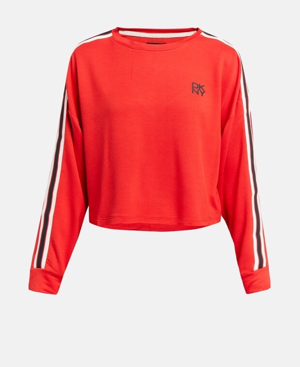 

Пижамный топ DKNY, темно-красный