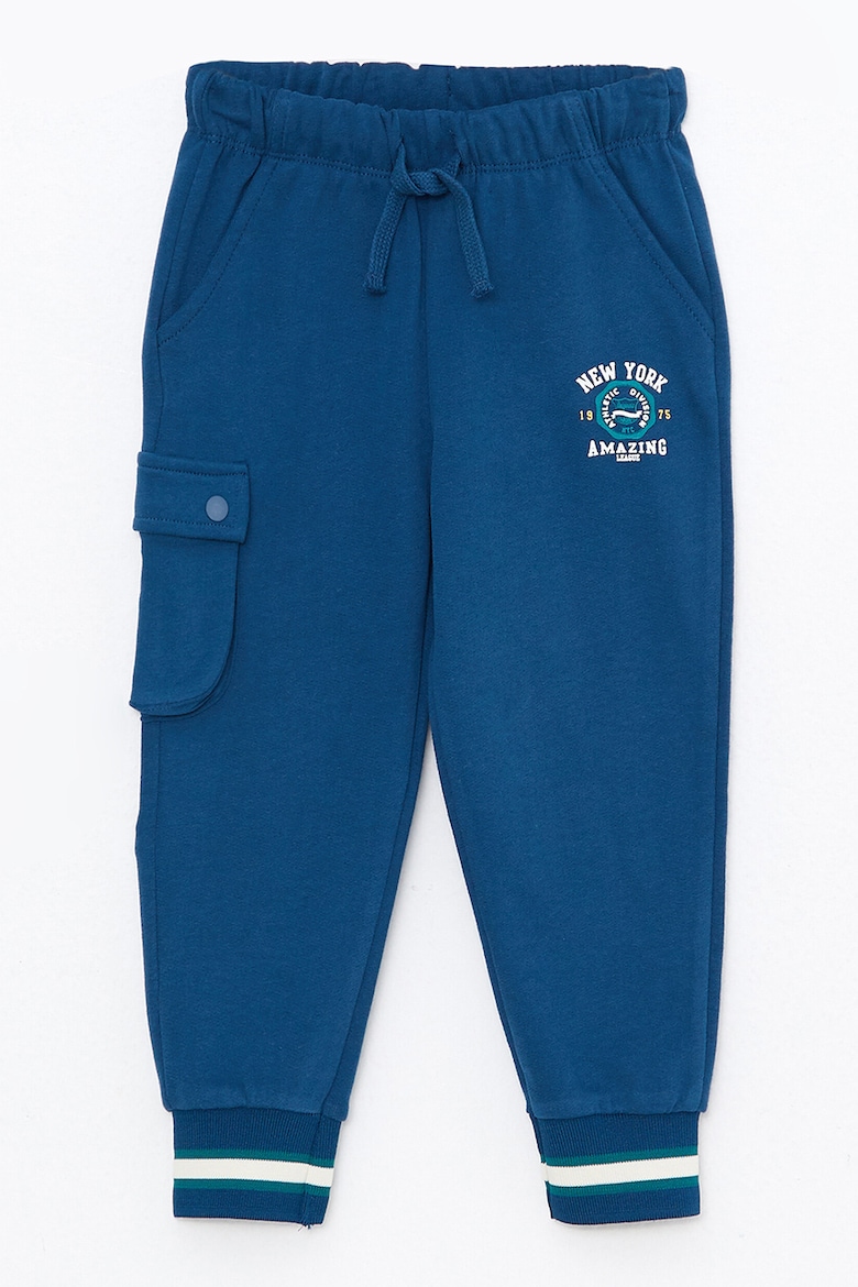 цена Укороченные спортивные брюки с карманом-карго Lc Waikiki, синий