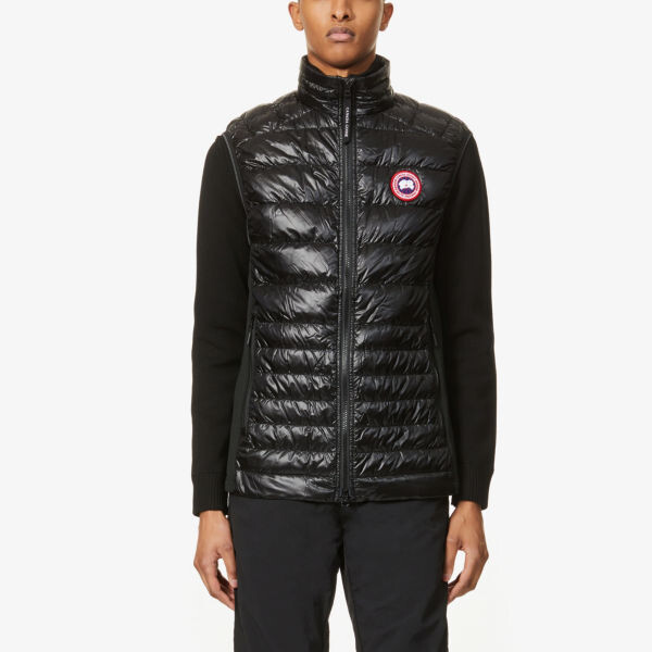 

Безрукавка Hybridge Lite с воротником-воронкой Canada Goose, черный
