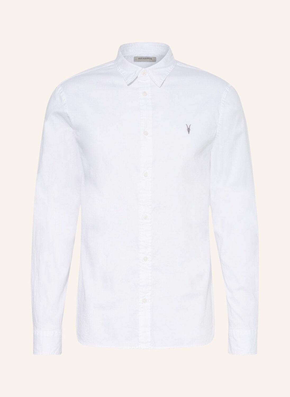 

Рубашка ALLSAINTS HAWTHRONE Stretch Fit, белый