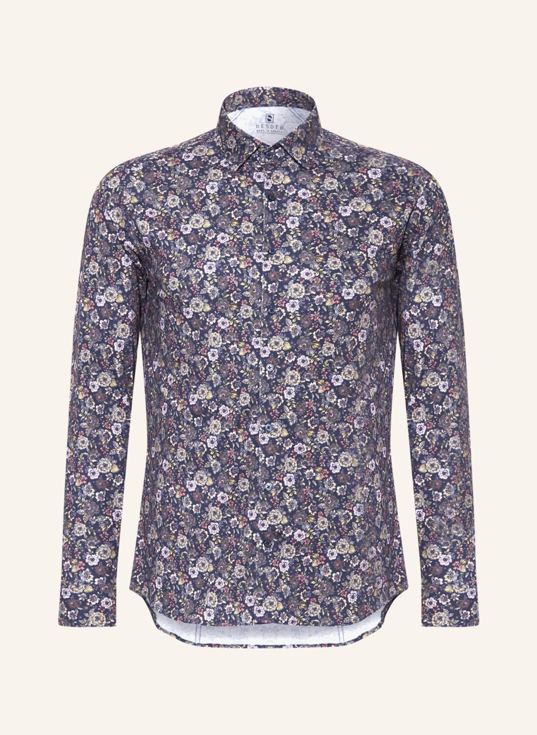 

Рубашка DESOTO JerseySlim Fit, темно-синий