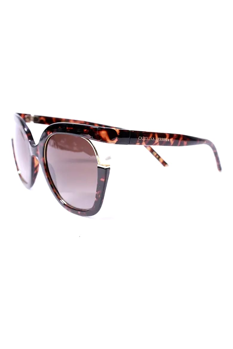 Солнцезащитные очки «кошачий глаз» Carolina Herrera, коричневый
