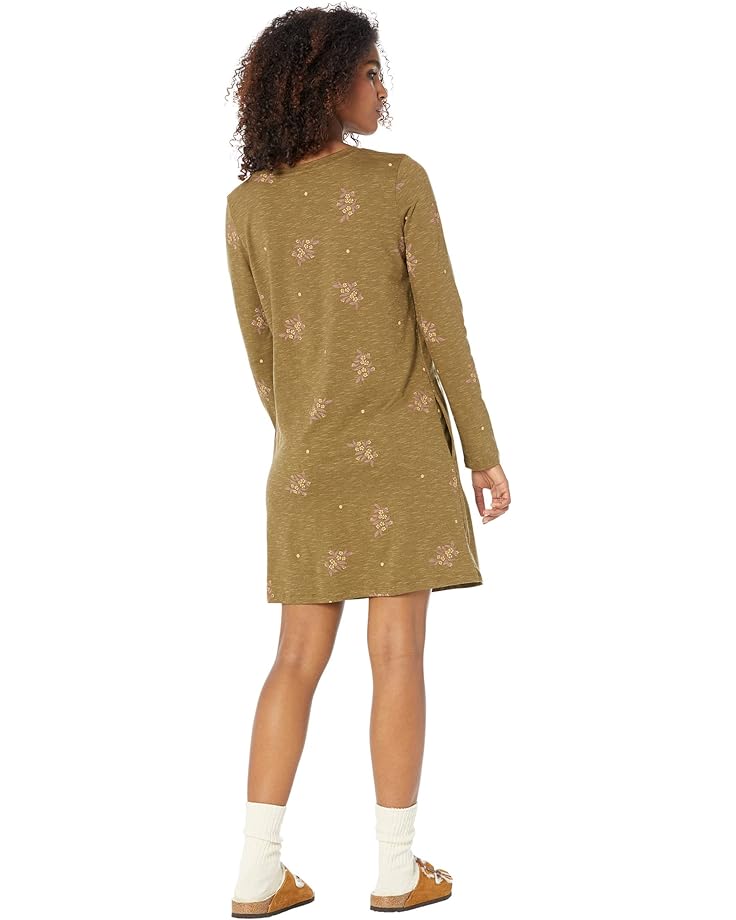 Платье Toad&Co Windmere II Long Sleeve Dress, цвет Fir Spray Print