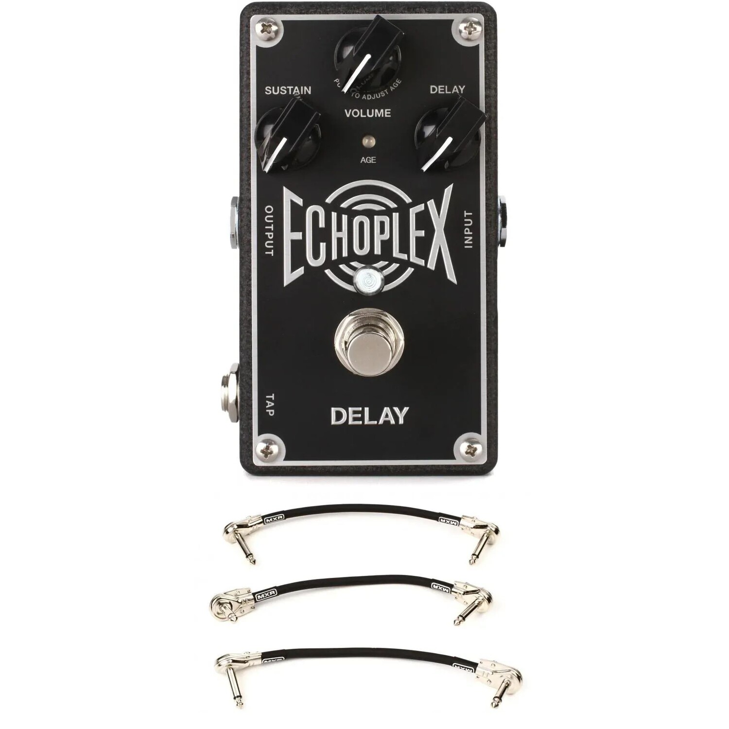 

Педаль задержки Dunlop EP103 Echoplex с 3 соединительными кабелями