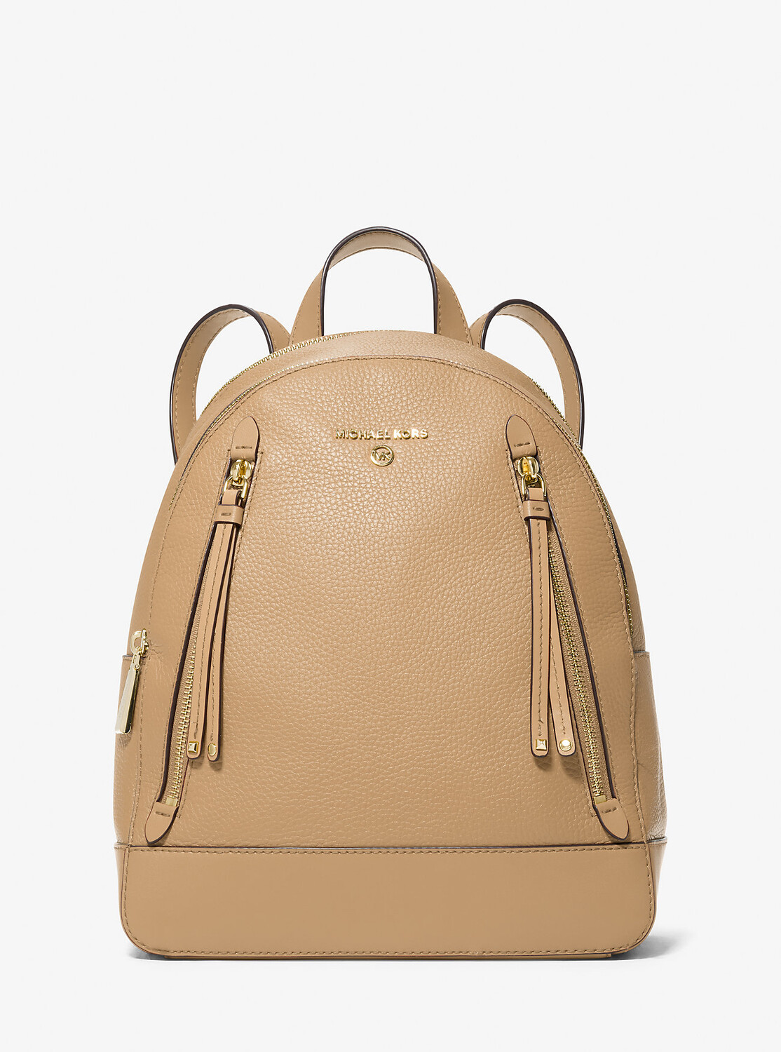 

Рюкзак Brooklyn среднего размера из шагреневой кожи Michael Kors