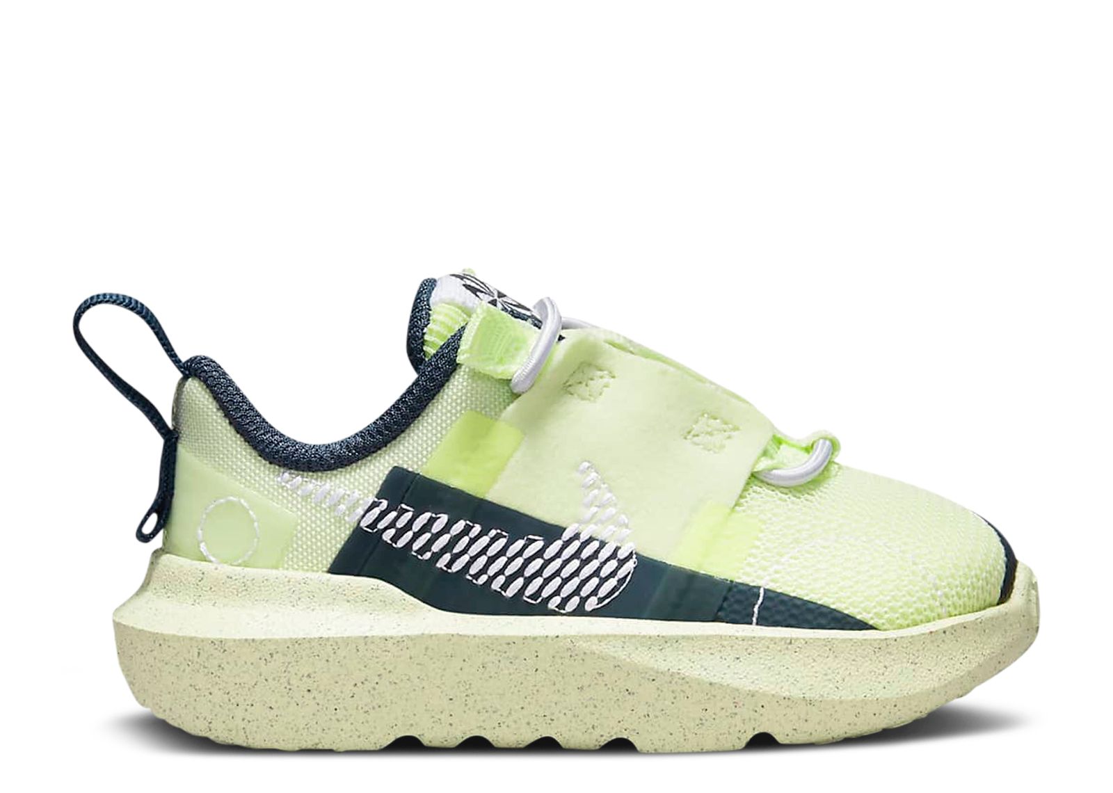 Кроссовки Nike Crater Impact Td 'Lime Ice Armory Navy', зеленый