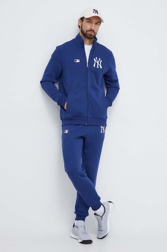 

Толстовка MLB New York Yankees 47brand, темно-синий