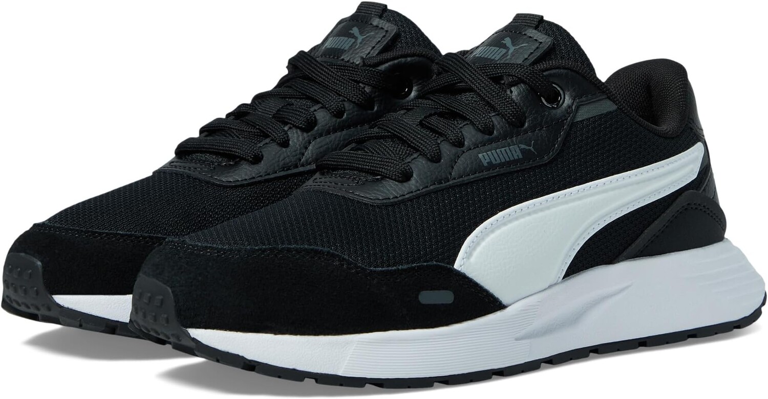 

Кроссовки PUMA Kids Puma Kids Runtamed Sneakers, цвет PUMA Black/PUMA White/Shadow Gray