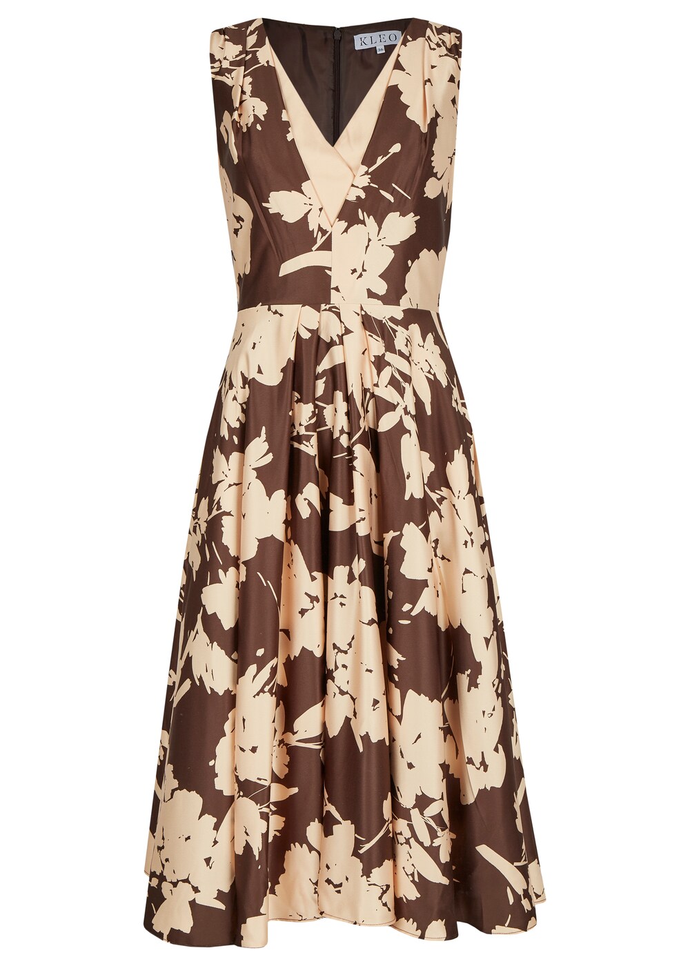 Коктейльное платье KLEO, коричневый 26132