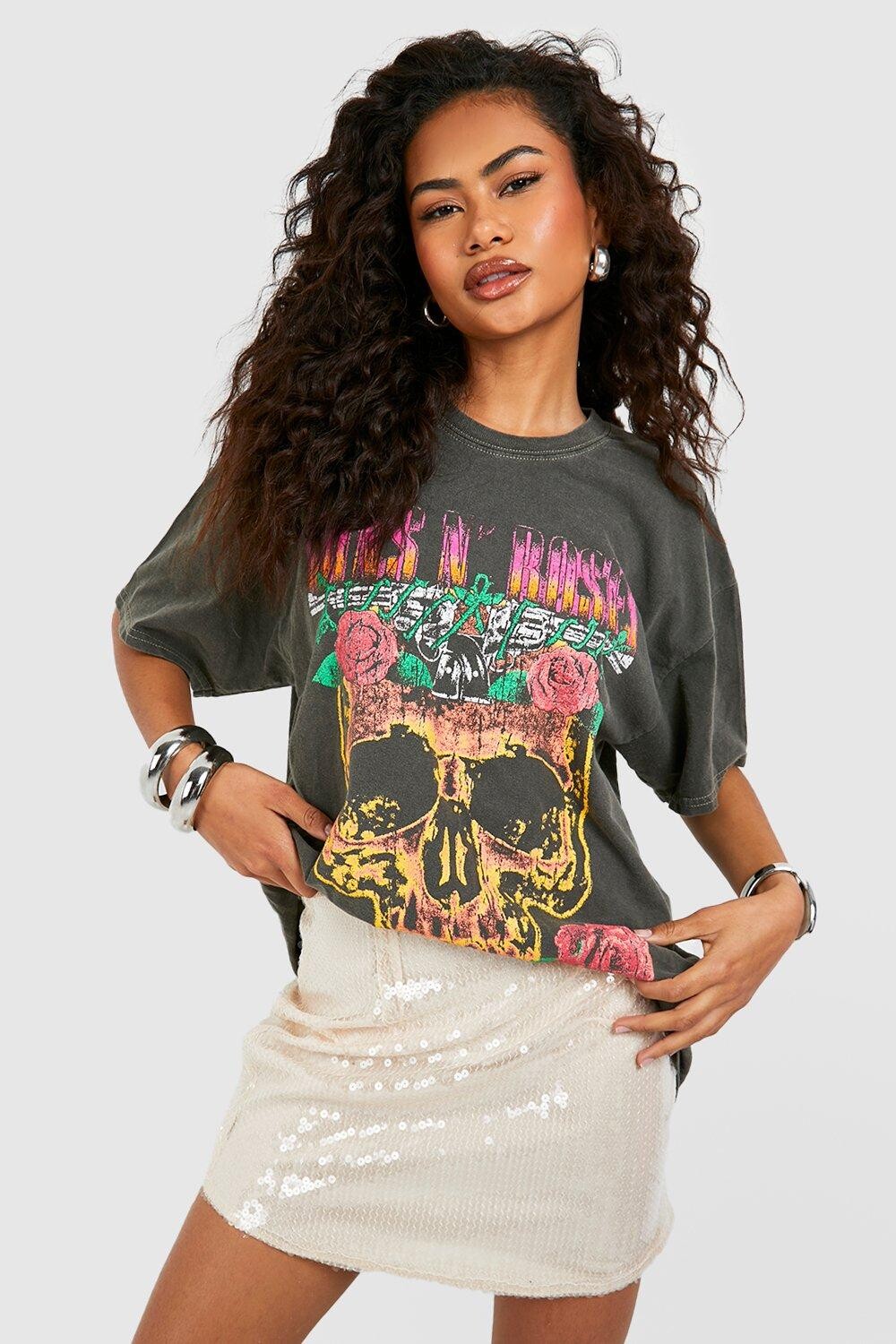 

Мини-юбка с пайетками Boohoo, нюд