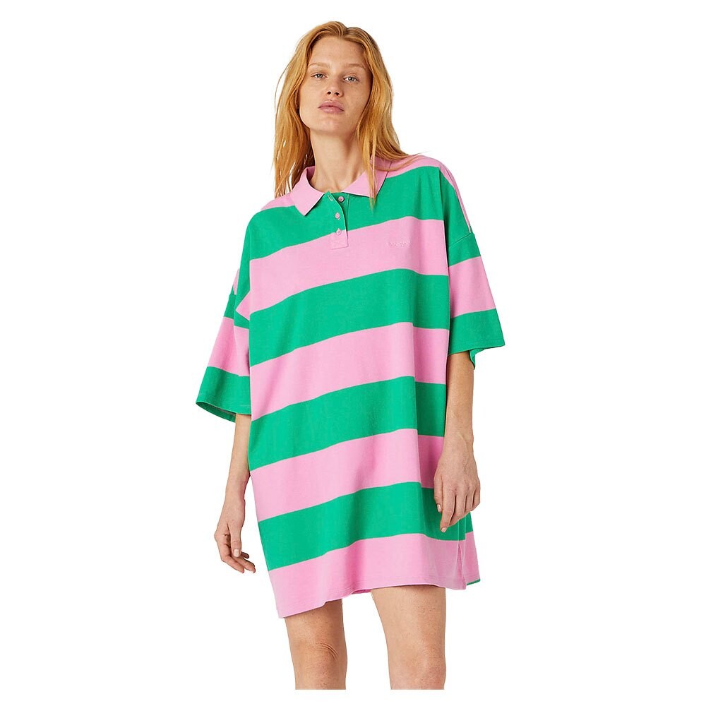 

Платье с коротким рукавом Wrangler Oversized Fit, розовый