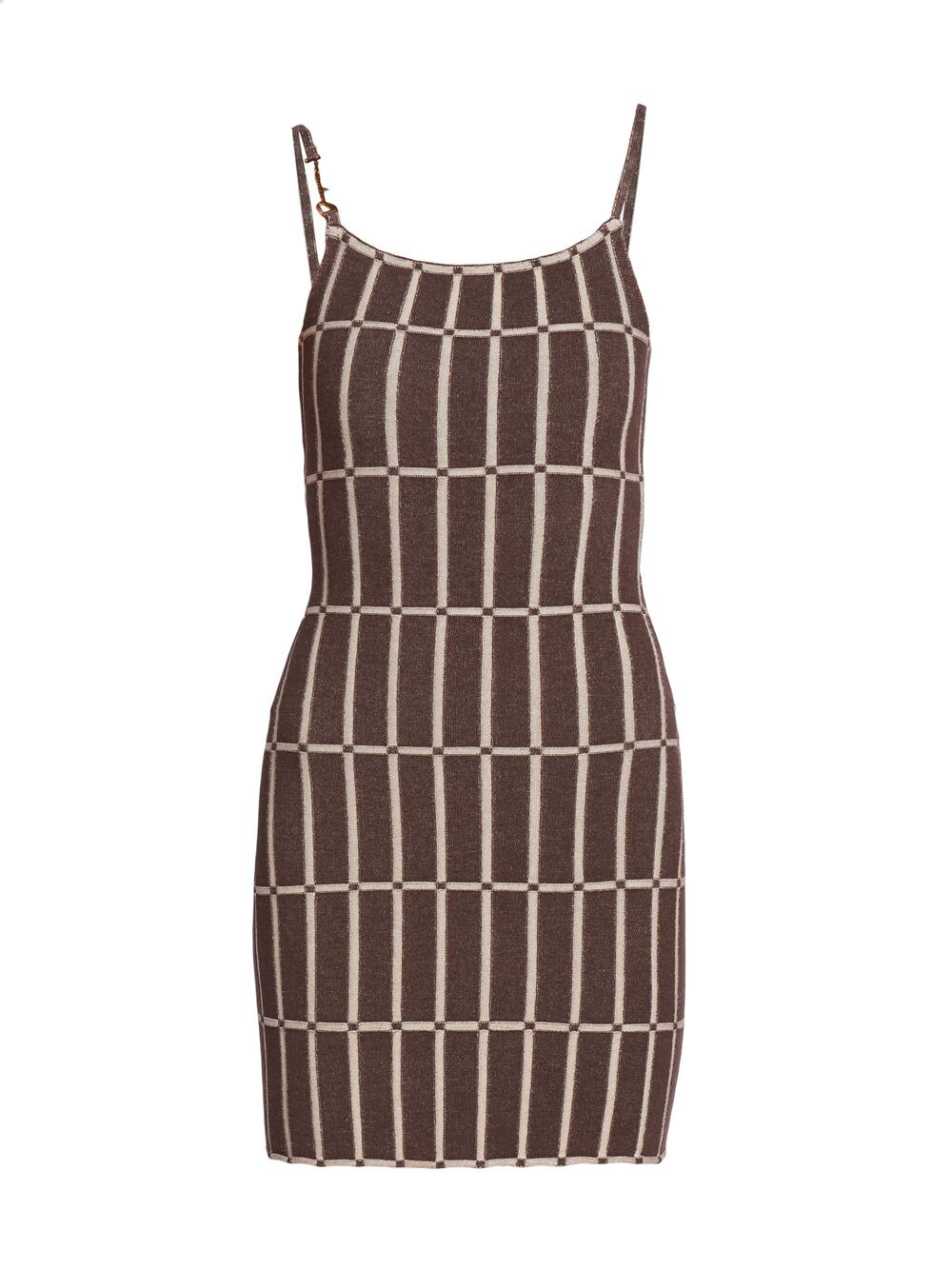 

Мини-платье La Robe Maille Malha Jacquemus, коричневый